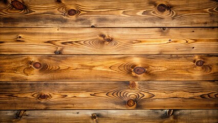 Rustic Wooden Plank Background With Knots And Grain Patterns