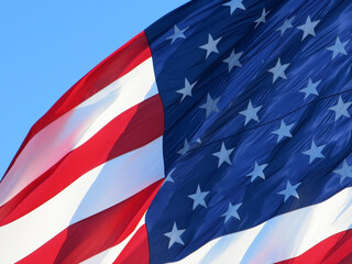 Red White and Blue American Flag