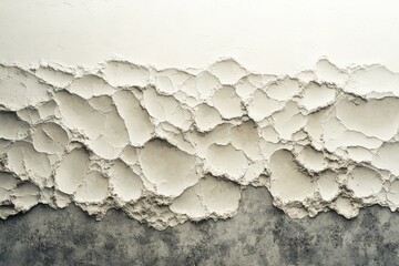 Obraz premium Unique textured wall with peeling layers showcasing natural deterioration and artistry in an urban setting
