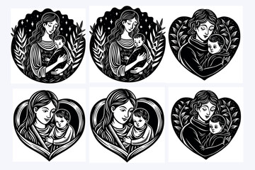 Mother's day  – SVG Design.