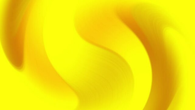 Abstract Golden Yellow Waves with Warm Light Effects