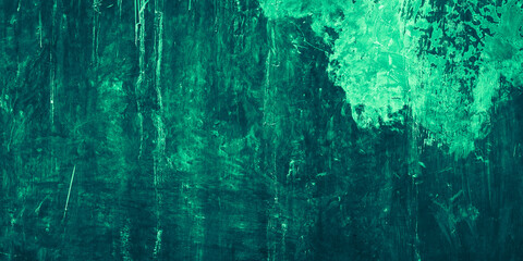 Fototapeta premium abstract green texture cement concrete wall background