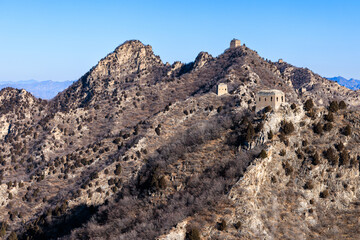 Simatai, a section of the Great Wall of China holding the access to Gubeikou (a strategic pass in ancient times), located in Miyun District, Beijing