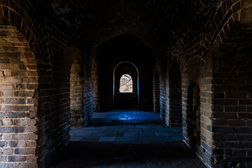 Simatai, a section of the Great Wall of China holding the access to Gubeikou (a strategic pass in...
