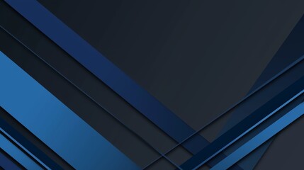 Intersecting Lines on Blue Background for Design, Banner Template, Minimalist Abstract Wallpaper with Copy Space, Simple Geometric Modern Wallpaper for Text Placement and Creative Use