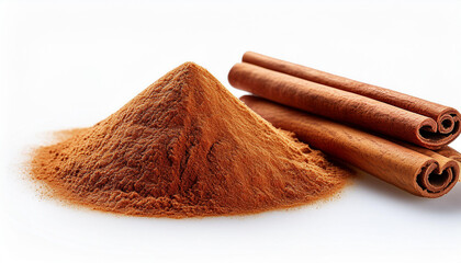 cinnamon sticks isolated on white background cinnamon packaging
