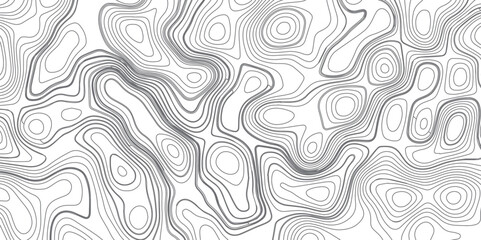 Panorama view gradient multicolor wave curve lines banner background design. Vector illustration. wave Line topography map contour background .Abstract Topographic map background with wave line.