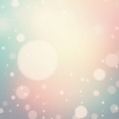 a soft, dreamy abstract bokeh background with a warm pastel color palette