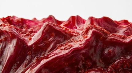 Obraz premium Close-up red cabbage texture; food photography