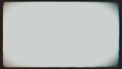 Retro Monitor Screen, Film Frame Overlay, High Saturated Analog Screen Effect. - Powered by Adobe