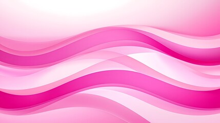 Soft Flowing Waves in Shades of Pink for Abstract Background