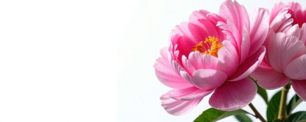 Obraz premium Floral Peony bouquet isolated on white background , bloom, flowers, beautiful