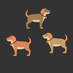 DOG ICON WITH DOG LOGO