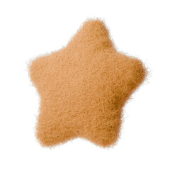 3d Soft, fluffy star shaped perfect for home decor or children's rooms. Felt toy