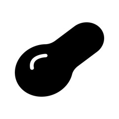 Crispy fried chicken drumstick icon with golden-brown texture, representing delicious fast food and comfort meals.