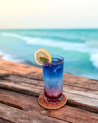 cocktail on the beach
