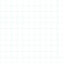 Clean simple graph paper, checked paper, gridded paper background. Vector. Notebook, sheet paper, seamless, page, cloth, chart, school book, paper. graphic, design background. 