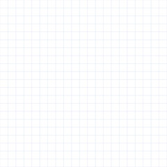 Clean simple graph paper, checked paper, gridded paper background. Vector. Notebook, sheet paper, seamless, page, cloth, chart, school book, paper. graphic, design background. 
