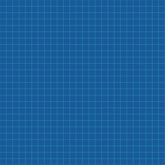 Clean simple graph paper, checked paper, gridded paper background. Vector. Notebook, sheet paper, seamless, page, cloth, chart, school book, paper. graphic, design background. 