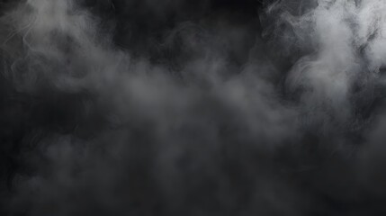 Dark Mysterious Smoke Background for Creative Design Projects