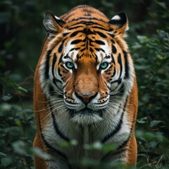 Siberian Tiger Close-Up
