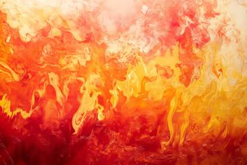 A glowing red and yellow fire-inspired abstract background with fluid lava-like textures and dynamic energy. A strong and powerful design.