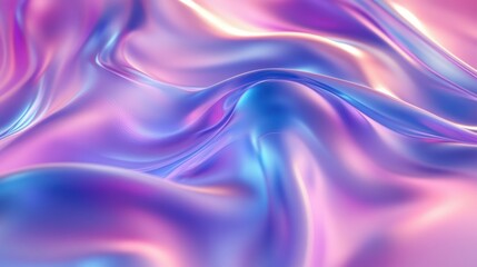 Obraz premium A mesmerizing blend of pastel colors in silky fabric textures creates an enchanting visual experience, perfect for backgrounds and design projects.