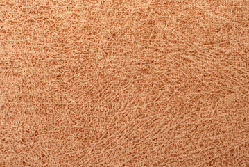Texture of dense brown fabric for tailoring. Canvas. Textile. Material. Velour