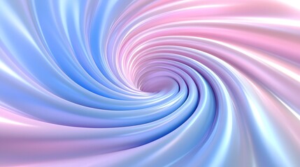 Soft Pastel Swirls of Blue and Pink Creating a Dreamy Background