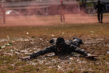 Military, strength endurance training, Military training ,RIGGER,  
Entering The Parachute Rigging Course, Quartermaster Department, Royal Thai Army
