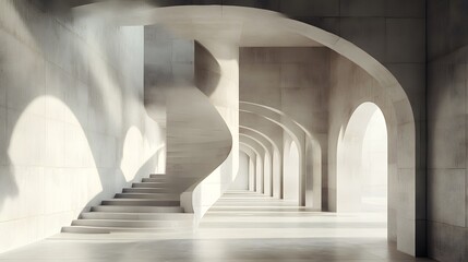 Obraz premium Surreal Exploration of Infinity