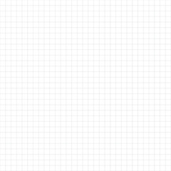 Clean simple graph paper, checked paper, gridded paper background. Vector. Notebook, sheet paper, seamless, page, cloth, chart, school book, paper. graphic, design background. 