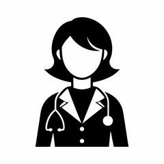 Fototapeta premium vector illustration of a doctor