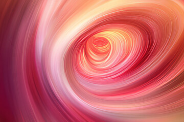 Fototapeta premium seamless swirling lines in pink and red, continuously looping with elegant, soft transitions, creating a calming atmosphere.