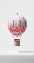 Fototapeta premium Vintage-style Hot Air Balloon Decor