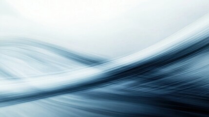 A serene abstract design featuring flowing blue waves, creating a calming atmosphere. Perfect for backgrounds, wallpapers, or artistic projects.