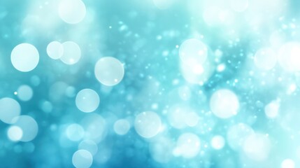 Obraz premium A serene aquatic background featuring soft blue tones and gentle bokeh effects, perfect for various environmental and soothing themes.