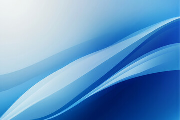 Obraz premium A smooth combination of cool blues and silvers with sleek transitions and subtle organic textures. A clean, professional design suitable for tech or corporate branding.