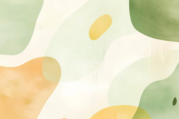 A soft pastel green and yellow abstract background with fluid transitions, subtle textures, and a fresh, organic vibe. Perfect for nature or wellness-themed projects.