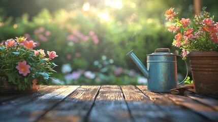 Colorful Gardening Tools & Plants - Inspiration for Landscaping