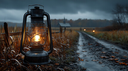  cursed village lantern