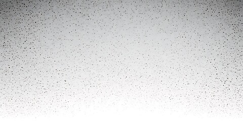 Grunge noise gradient texture. Dirty grain background. Dotted halftone overlay. Sand dusty distressed wallpaper. Grungy grit pattern. Black-white random dot texture for poster, 9456