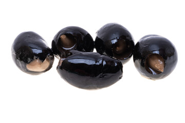 olives stuffed with cheese isolated