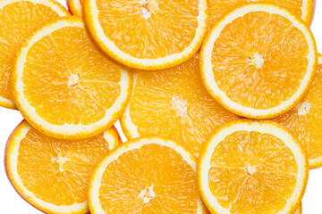 orange slices background