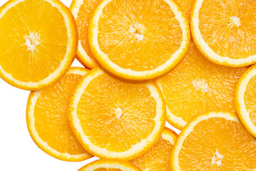 orange slices background