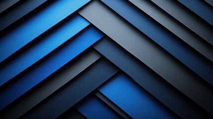 Fototapeta premium Parallel Lines on Blue Background for Design, Banner Template, Abstract Parallel Lines Wallpaper with Copy Space, Minimalist Parallel Pattern Wallpaper