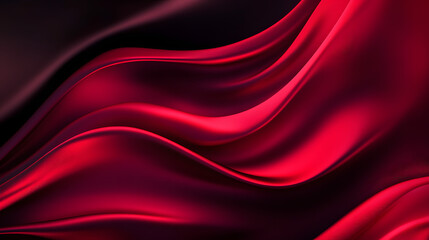 Fototapeta premium Vibrant background, abstract dark red and black color wave layer gradient shape, black backdrop texture dark banner header poster design, copy space
