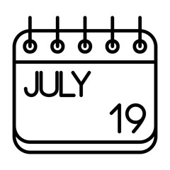 July Icon