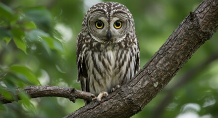 Wise Owl at Night
