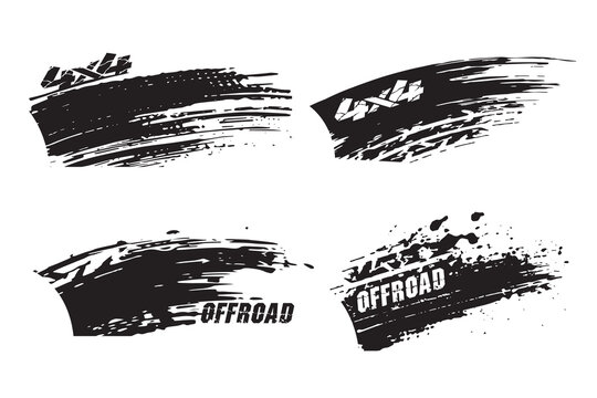 Wrap Design For Car vectors. car stickers stripes. mud splash abstract template20250211_02